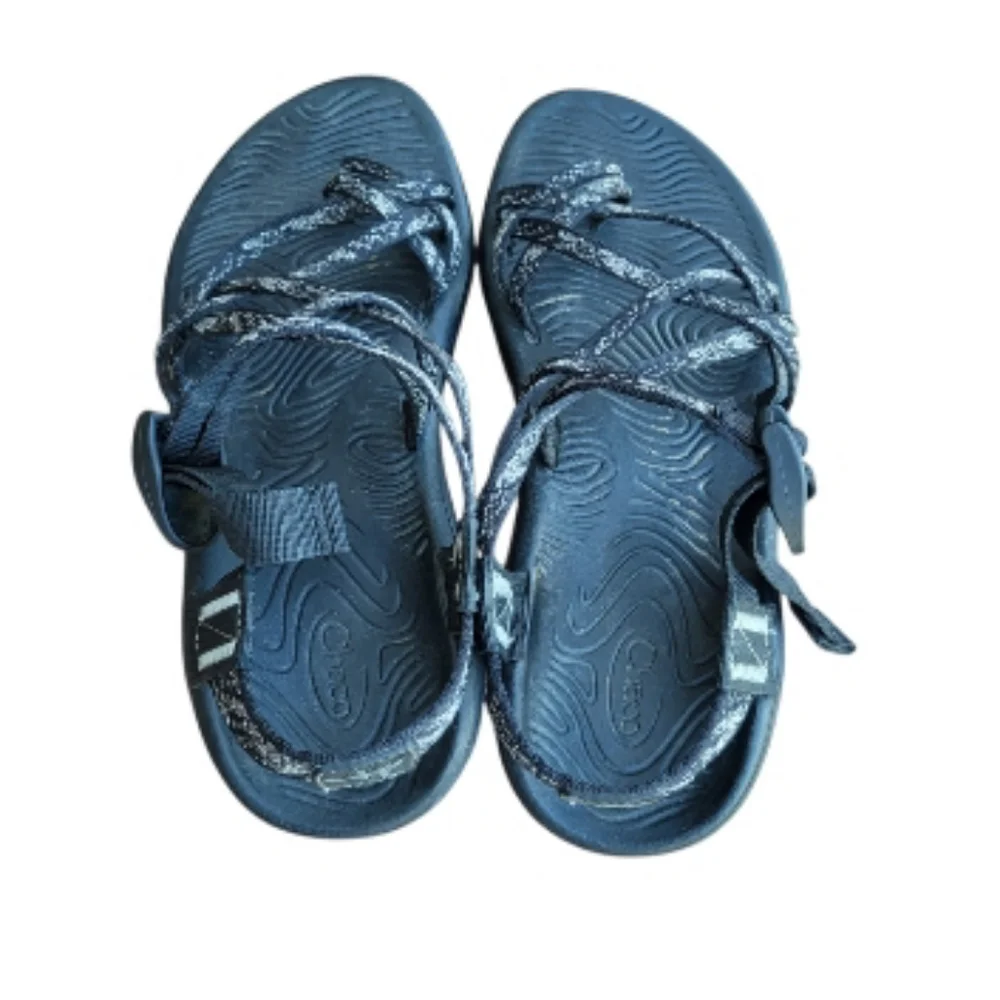 Chaco Z Cloud X Black Athletic Hike Trail Climb Walk Sandal Outdoor Shoe Women 7 - Picture 4 of 6